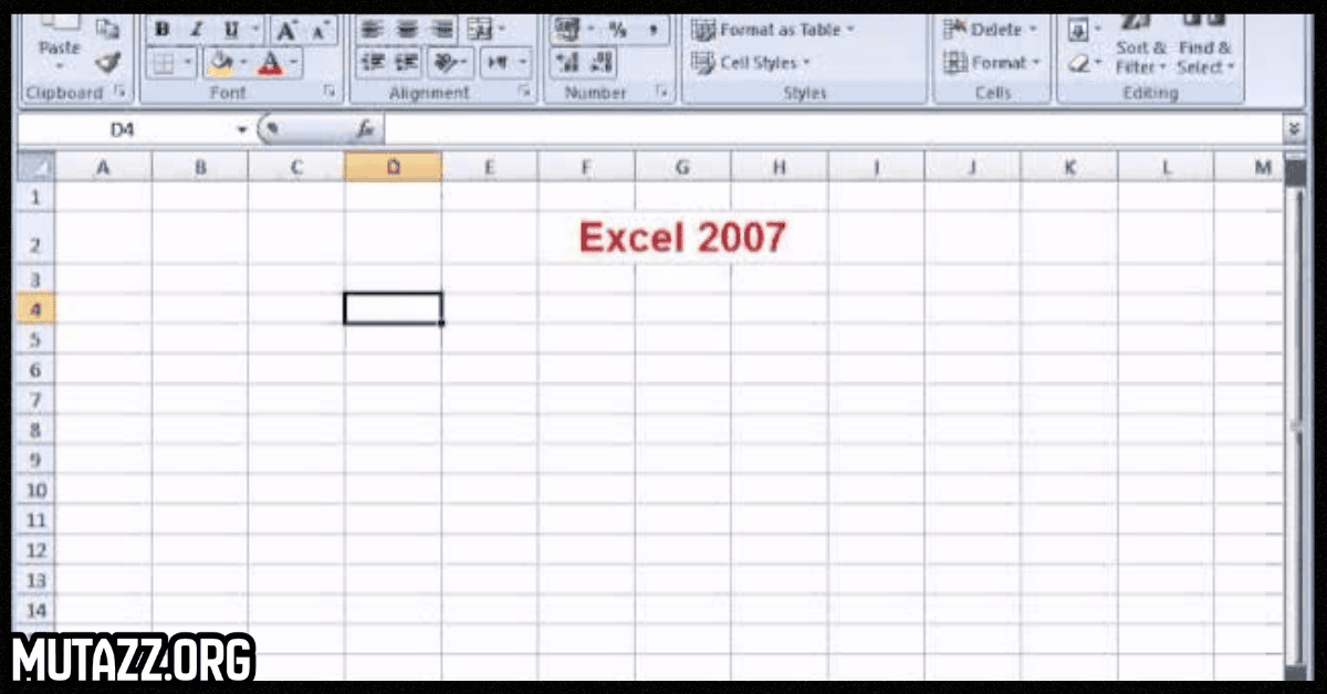 تحميل excel 2007 عربي مجانا
