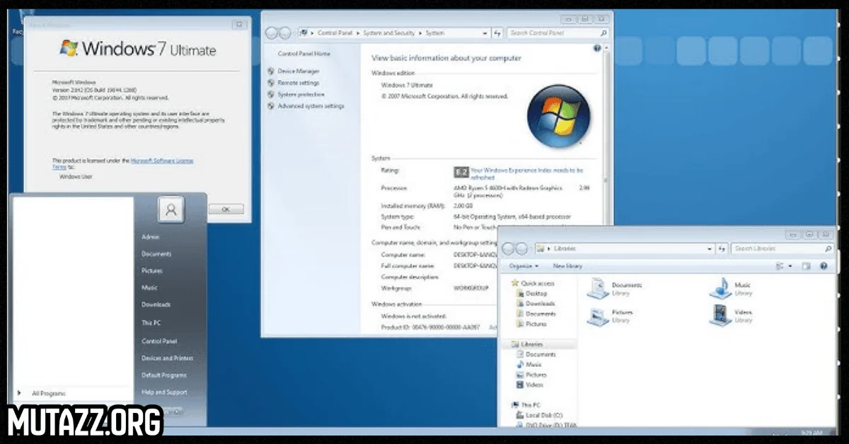 سيريال تفعيل ويندوز 7 ultimate 64 bit