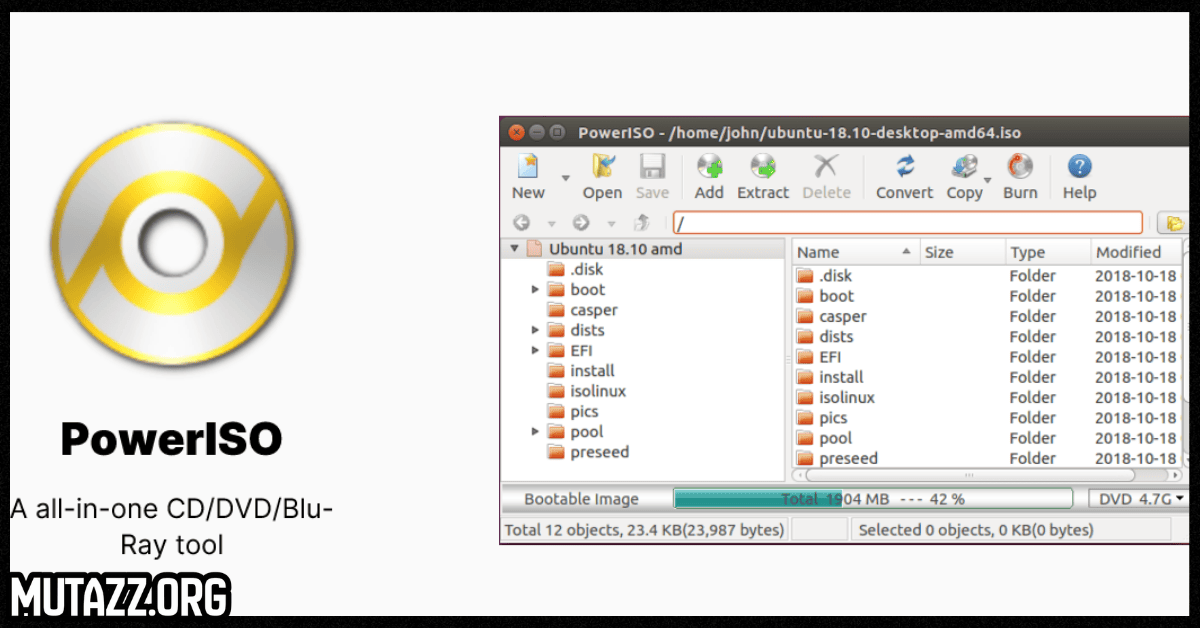 تحميل برنامج power iso مع السيريال من ميديا فاير