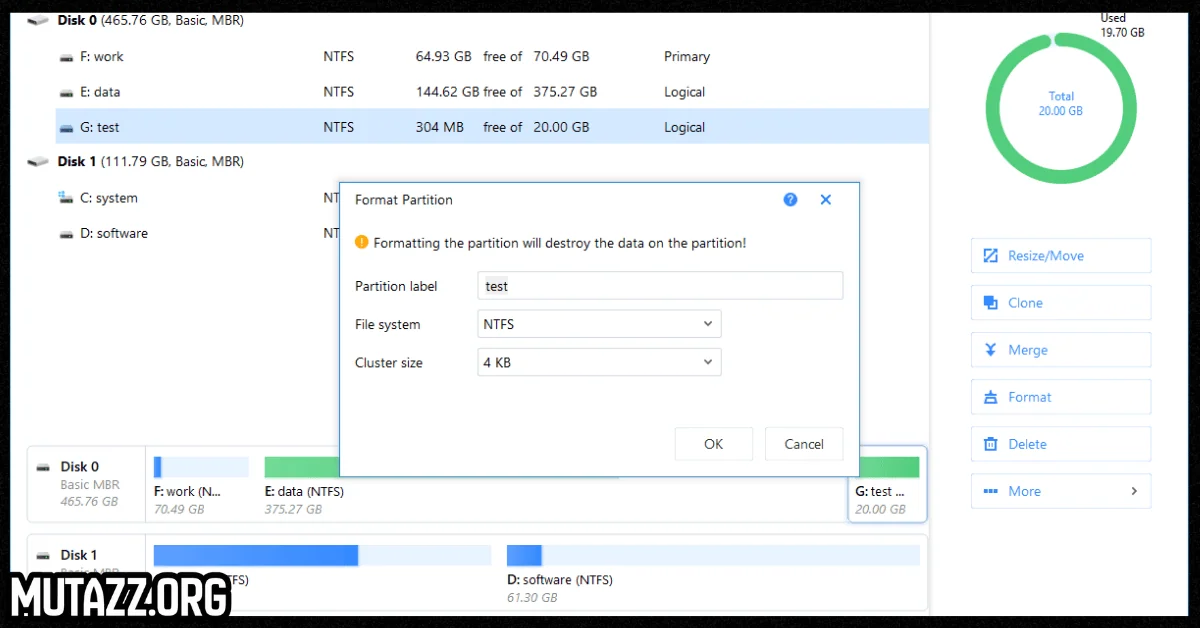 EaseUS Partition Master كامل